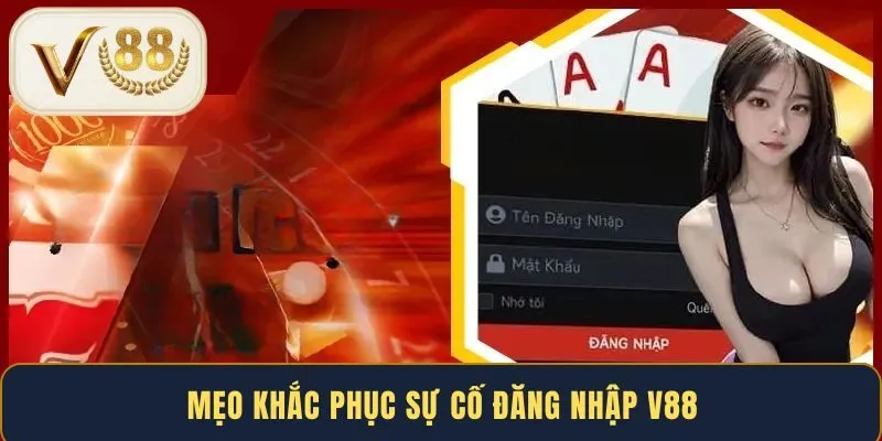 Mẹo khắc phục sự cố đăng nhập V88